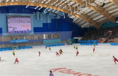 Светодиодные экраны на стадионе Енисей в городе Красноярск